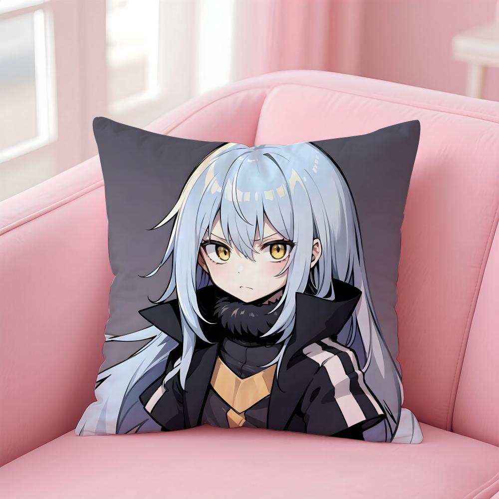 That Time I Got Reincarnated As a Slime Cushion Cover Comfortable Reversible Pillow Cover Ideal for Car Sofa Bedroom & Beyond