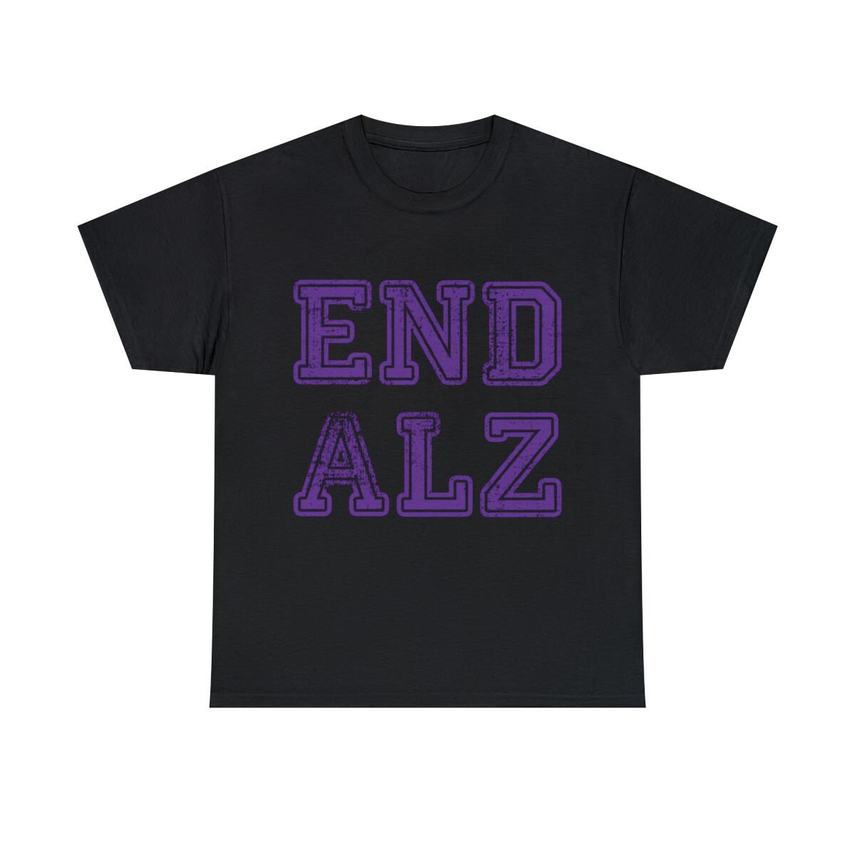 End ALZ Alzheimer s Graphic Tee Shirt, S-5XL XXXXL