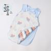 Pure Cotton Baby Sleeping Bag - All-Season Quilted Anti-Kick Blanket for Newborns