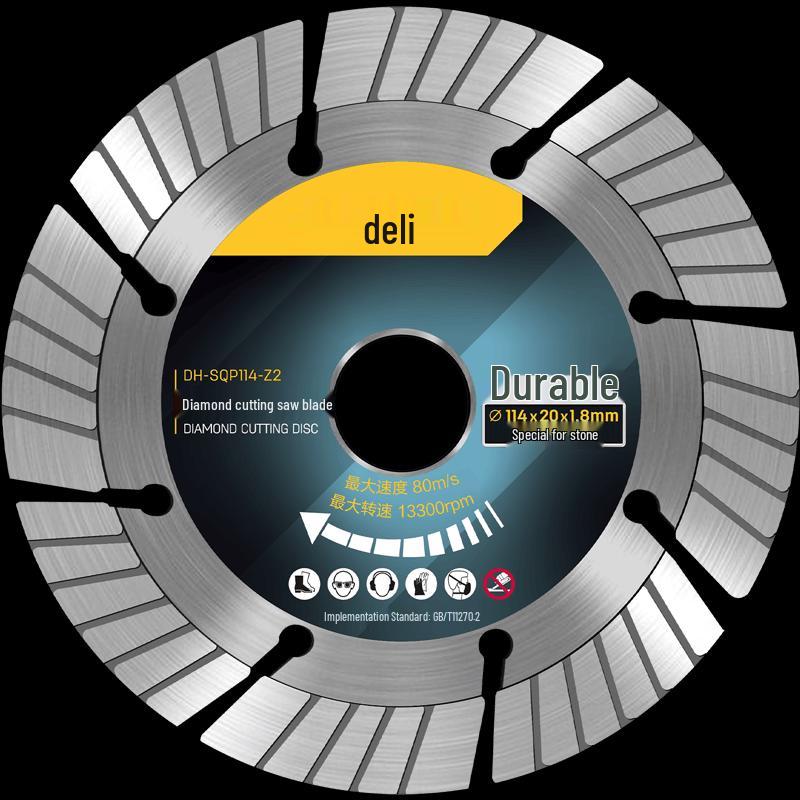 Deli Diamond Cutting and Grinding Disc