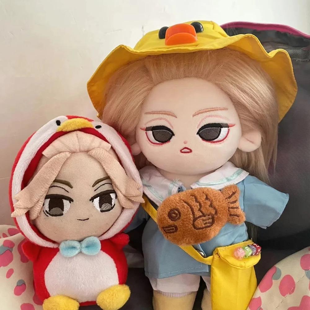 20cm Cotton Dolls Stuffed Anime Tokyo Revengers Sano Manjiro Cute Mikey Plush Puppet Dress-up Toys Collectible Gift for Children