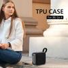 TPU Cover Case Shockproof Carrying Skin Sleeve Transparent Speaker Protective Case for JBL Go 4 Portable BT Speaker