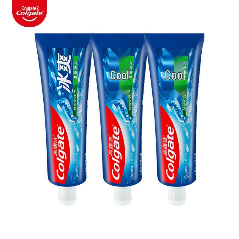 Colgate Triple Mint Fresh Breath Toothpaste, 3-Pack