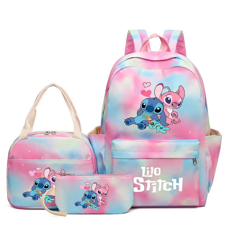

Popular Anime Peripheral Backpack, Large Capacity Backpack for Primary and Secondary School Students, Children s Meal Bag, Pencil Case Three Piece Set