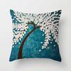 Red Leaves Lovers Valentine's Day Series Pillow Case Maple Leaf Falling Pillows Cover Tree Pattern Retro Cushion Pillowcases