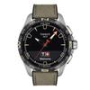 Tissot T-Touch Connect Solar Watch with Textile Strap and Black Dial, Officially Imported, Men's, Model T1214204705107