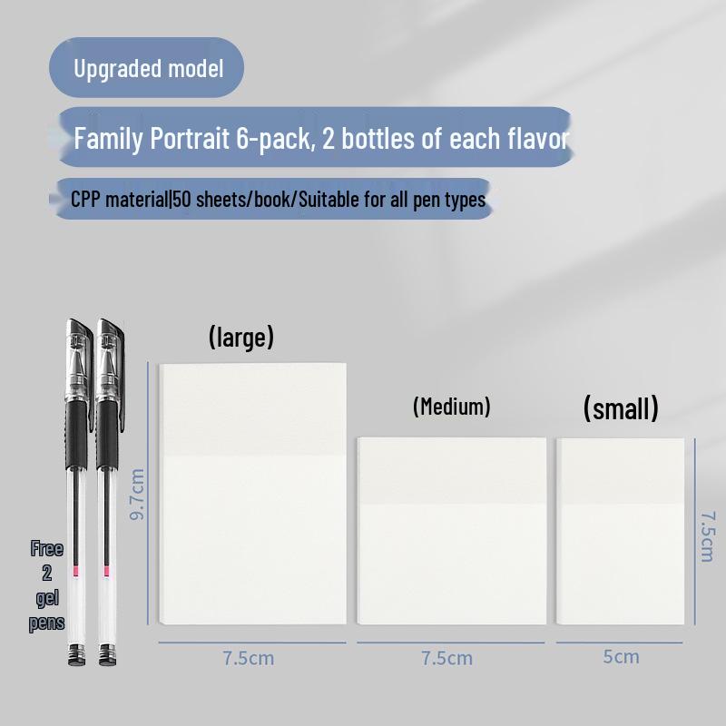 

Transparent Sticky Notes for Students: Highlight & Mark Notes for Exams