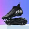 New High-Top Football Shoes Ag Long Nails Broken Nails Male And Female Students Adult Youth Game Training Football Shoes