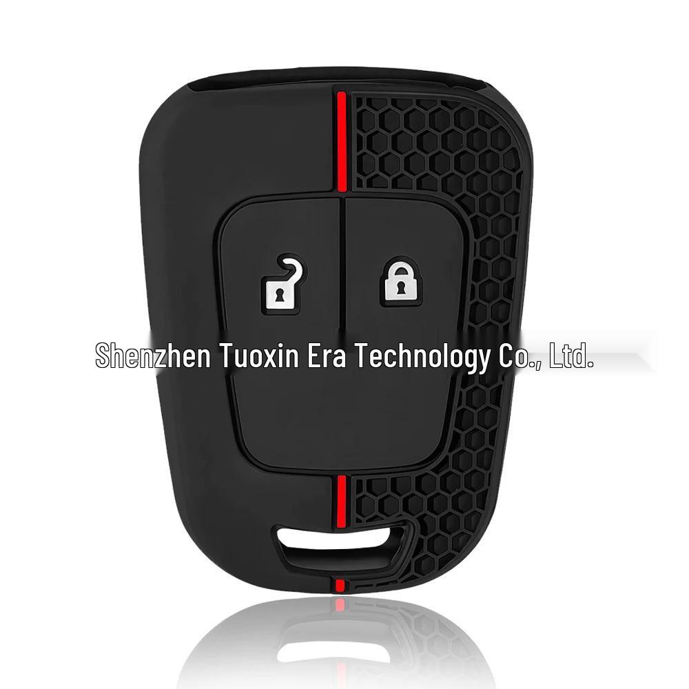 Chevrolet Aveo 3-Button Honeycomb Silicone Key Cover