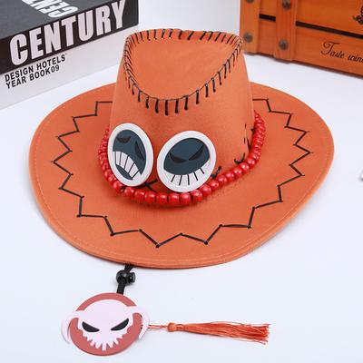JYL TS DIY Anime Cowboy Hat Cosplay Prop Sun Protection Cotton Fabric