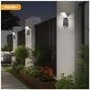 Foldable Solar Wall Light with Remote Control 3 Modes LED Solar Lamp IP65 Waterproof Outdoor Garden Wall Light