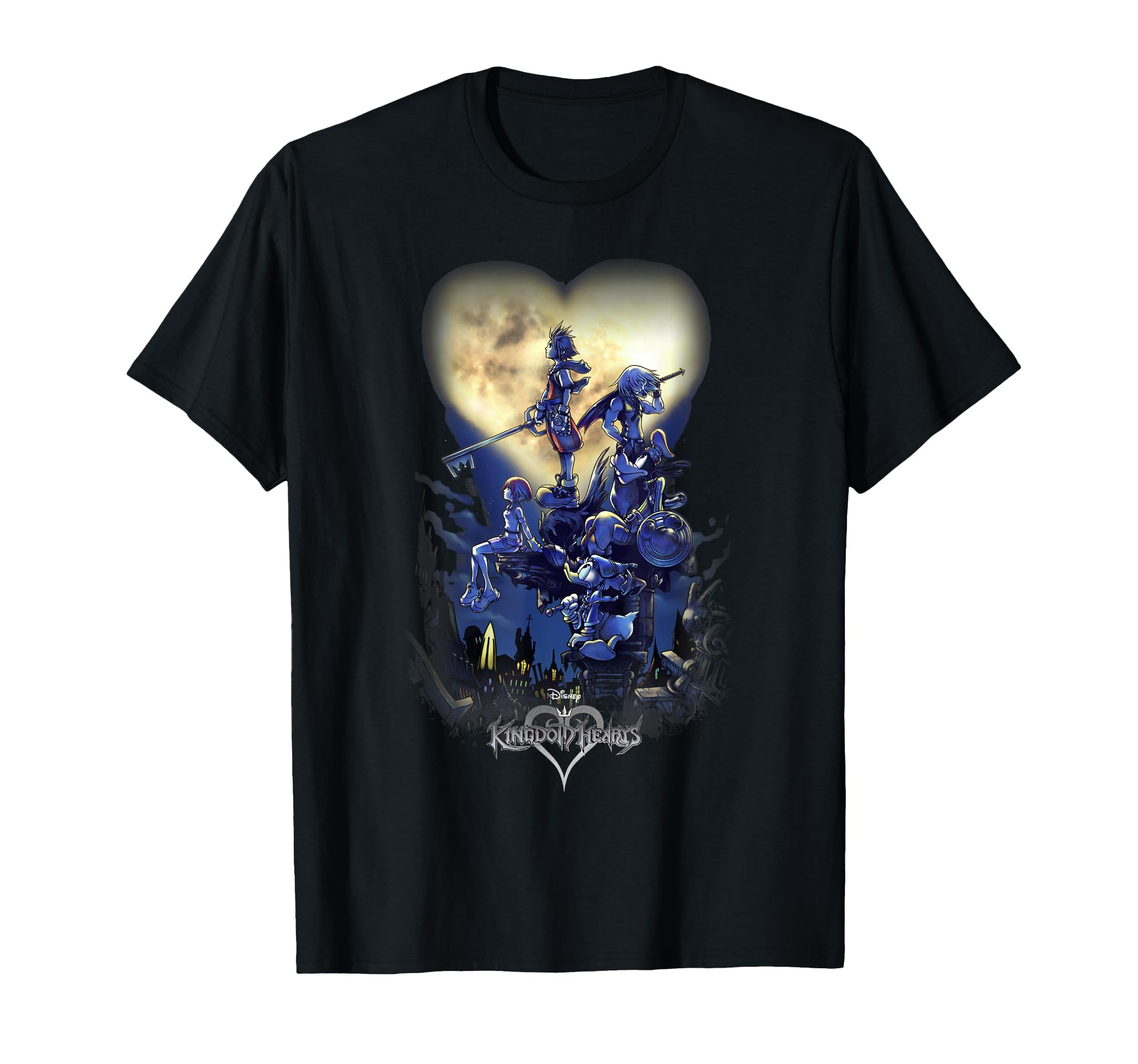 

Disney Kingdom Hearts Group Shot Logo T-Shirt