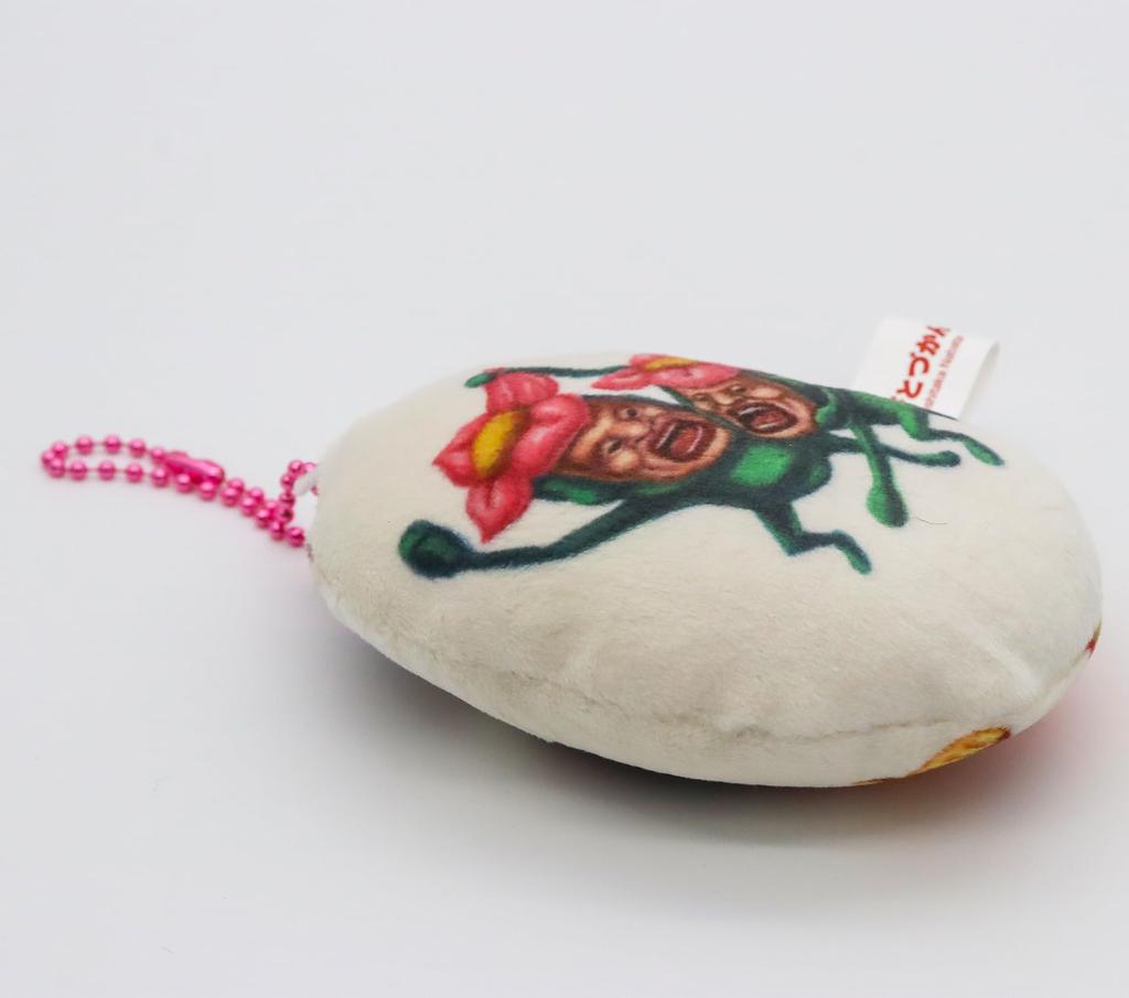 Shinada [Kobito Zukan] Flauschiges Schlüsselanhänger-Maskottchen Kleiner Hanagarashi Kampf