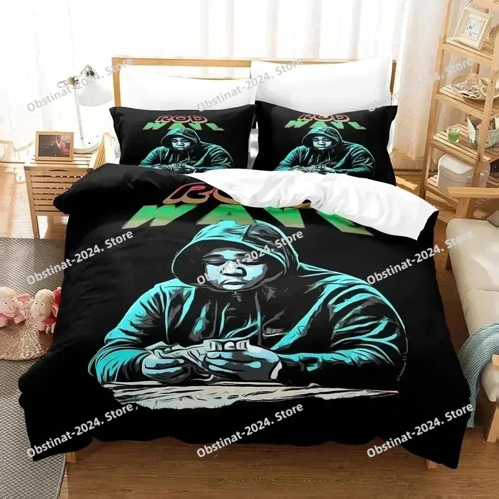 3D Print Rapper Rod Wave Bedding set Printed Duvet Cover Pillowcase Single Double Queen Super King Size Sets