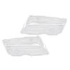 2 Pcs Clear Car Front Headlight Lens Cover For BMW 3 Series E46 4 Door 2002-2005