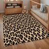 3D Zebra Stripe Leopard Print Tiger Stripe Carpet Rug for Playroom Bedroom Living Room Sofa Doormat Decor Kid Game Non-slip Mat