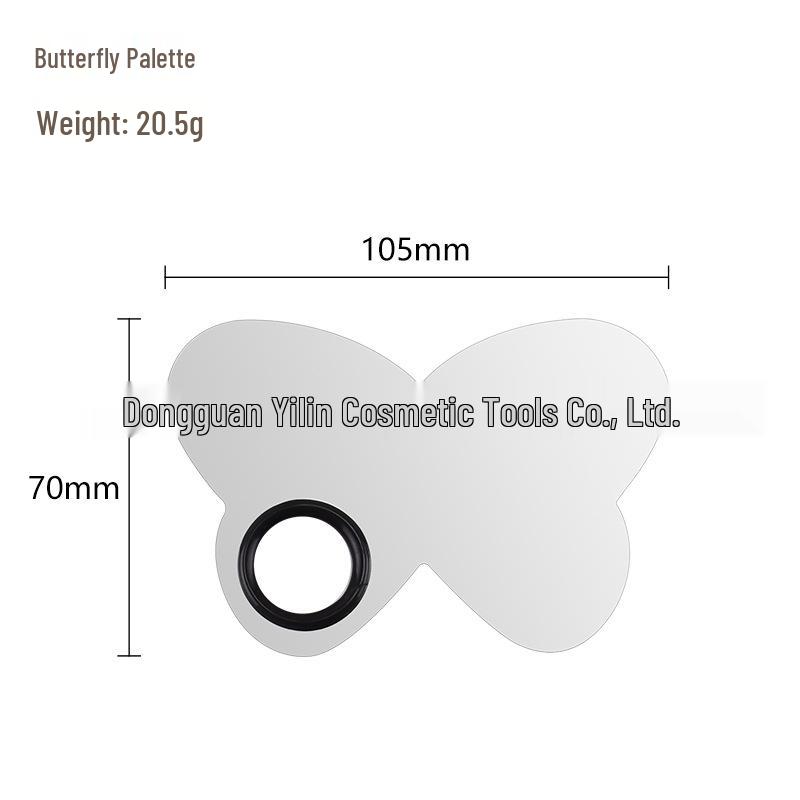 Stainless Steel Makeup Mixing Palette & Stick Set