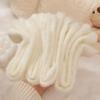 5pcs Cartoon Eyes Mink Plush Socks Women Girls Autumn Winter Thickened Warm Stocking Cold-proof Home Floor Sleeping Socks