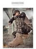 2025 Men's & Women's Fleece-Lined Hiking and Combat Boots: Warm, High-Quality Military Style for Autumn & Winter
