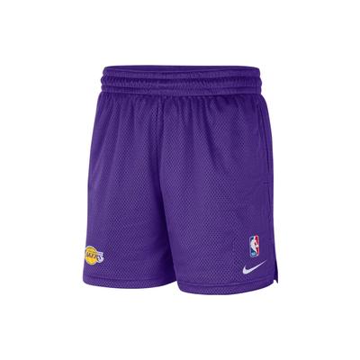 NBA Los Angeles Lakers Moisture-Wicking Cool Comfortable Loose Basketball Shorts Men Shorts Purple DR2071-504