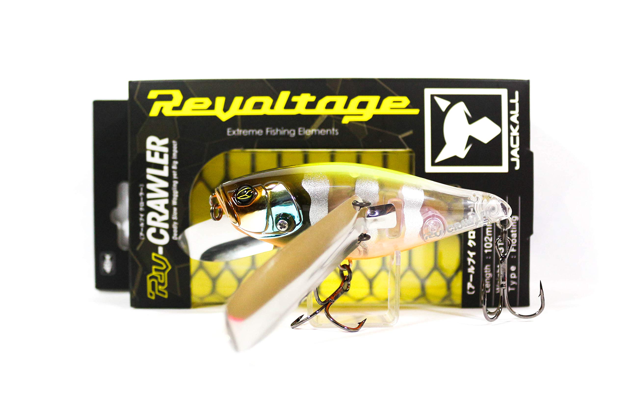 

JACKALL Карта цветов приманки Спина Прозрачный Жабры RV-Crawler