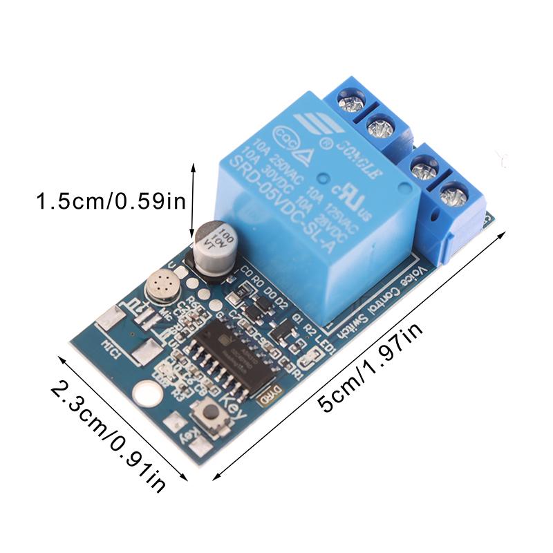 Voice Recognition Switch 5V For Offline Voice Control Support Record Any Language Command