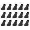 Universal 15Pcs Trekking Pole Tip Protectors Walking Stick Feet Cover NonSlip Pad Alpenstocks