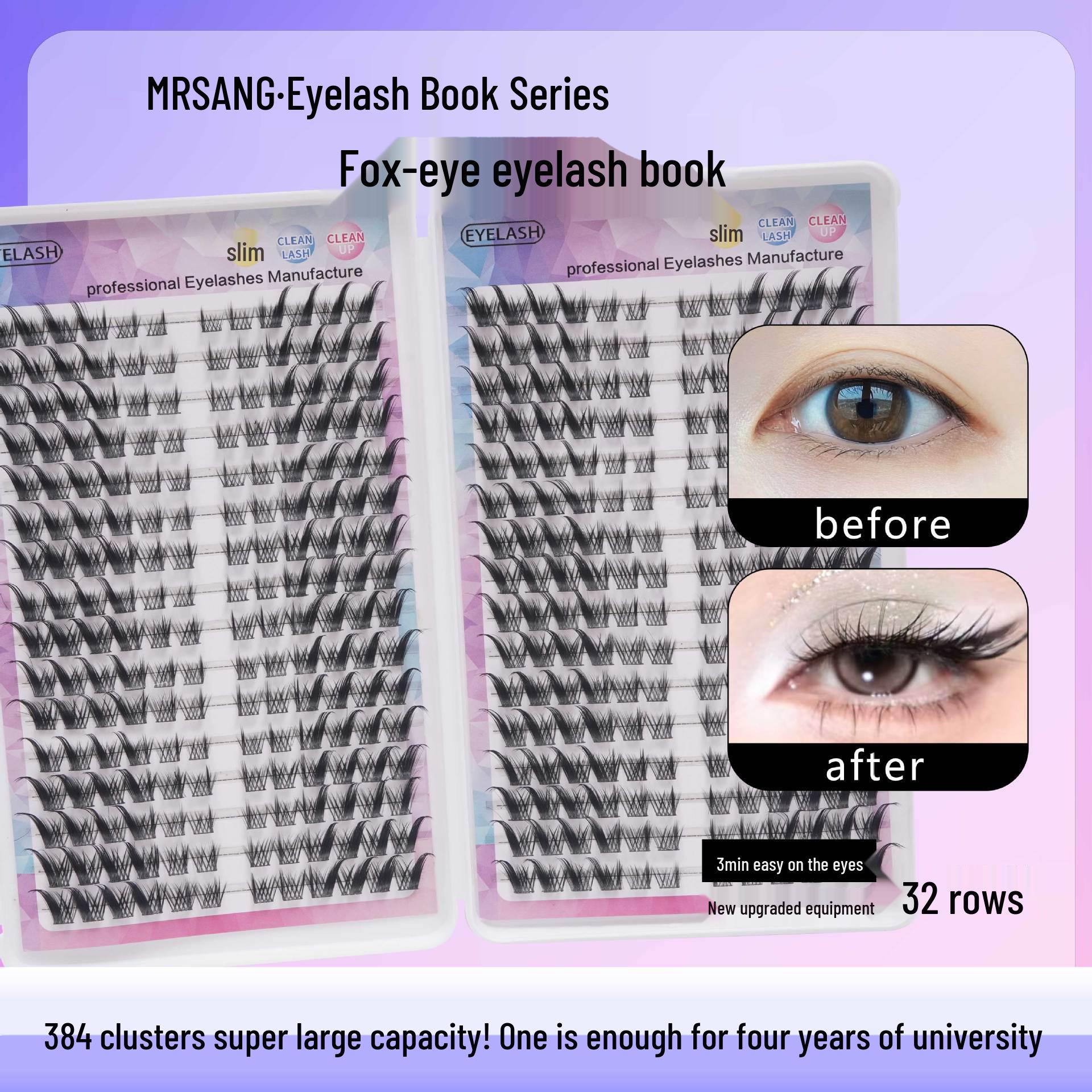 

Книга ресниц: 640 пучков с миксом 30P40P, большая вместимость и множество стилей - Супермягкие и густые ресницы для Европы и Америки