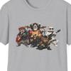 Rock Band Cats T-Shirt | Cute Cat Musicians Illustration Cats Band Funny Animal