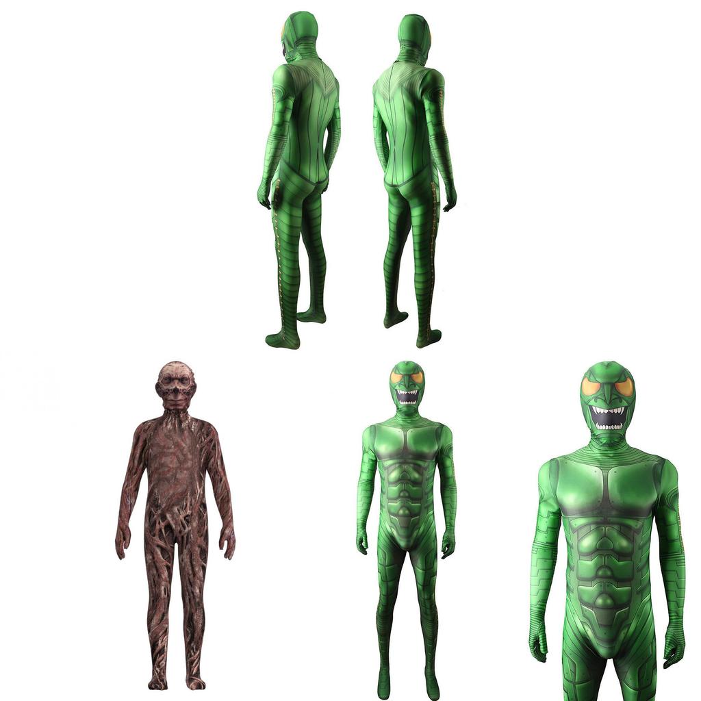 Marvel Zelený skřet 3D Cosplay Kostým S Celotělovým Oblekem Pro Halloween Párty
