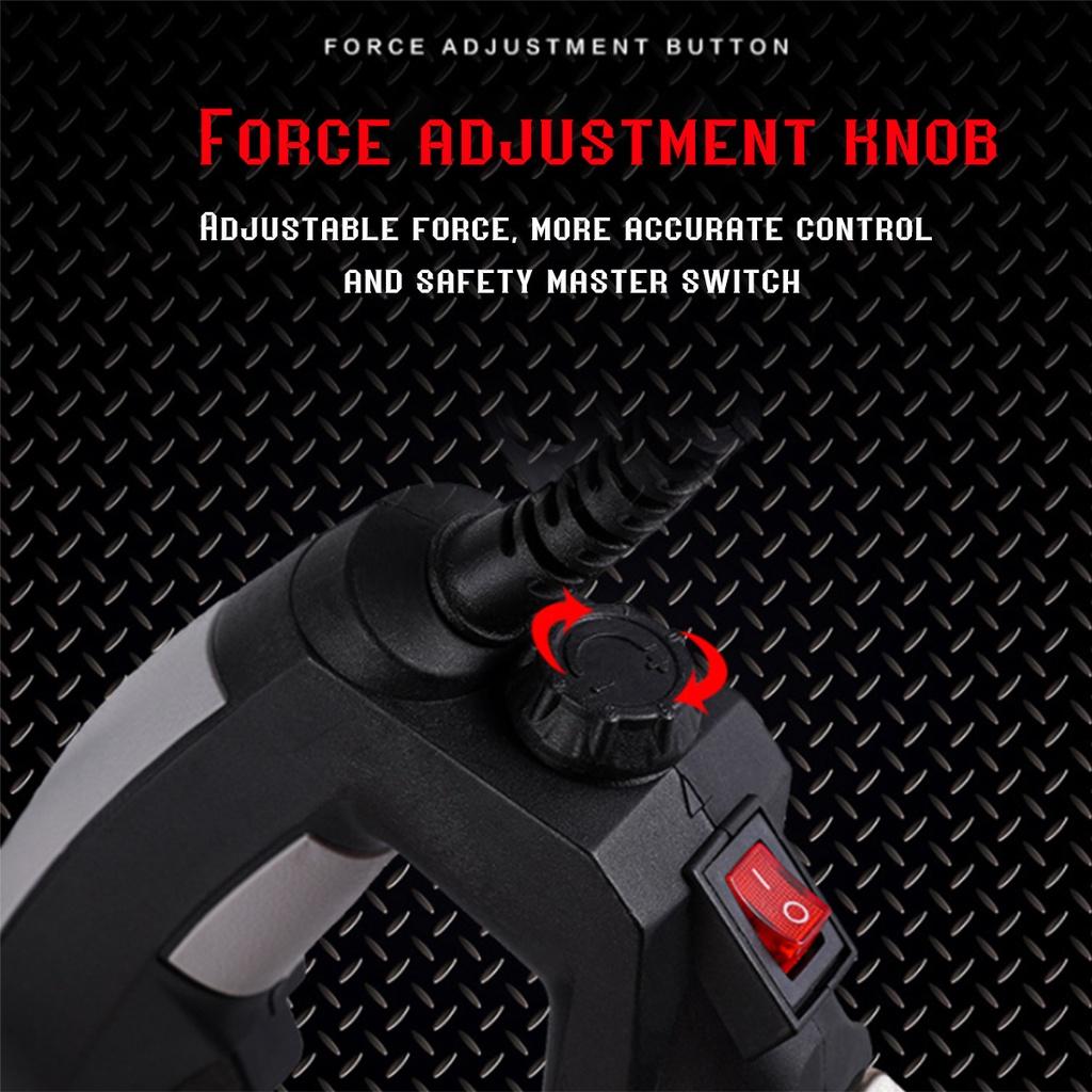 2400W Dual Use Electric Nail Gun Framing Tacker & Stapler Furniture F30 Staple Gun Adjustment Strength 220V Woodworking Tool