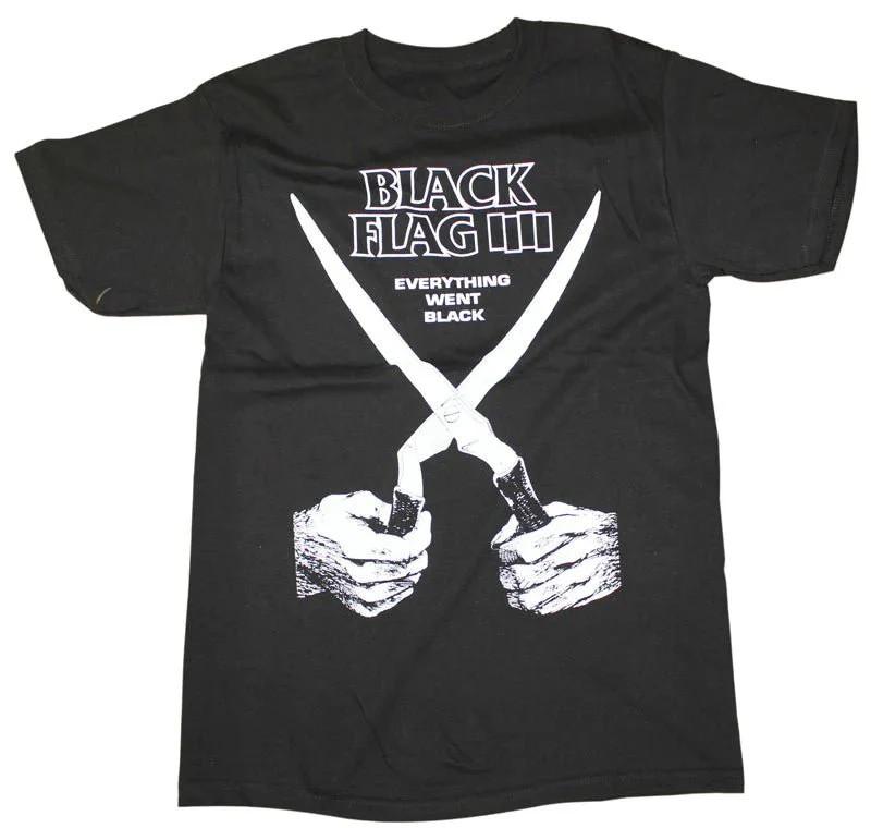 Black Flag  Everything Went Black Shirt Shirt Band Unisex Black S5XL KY053 Unisex T-Shirt L