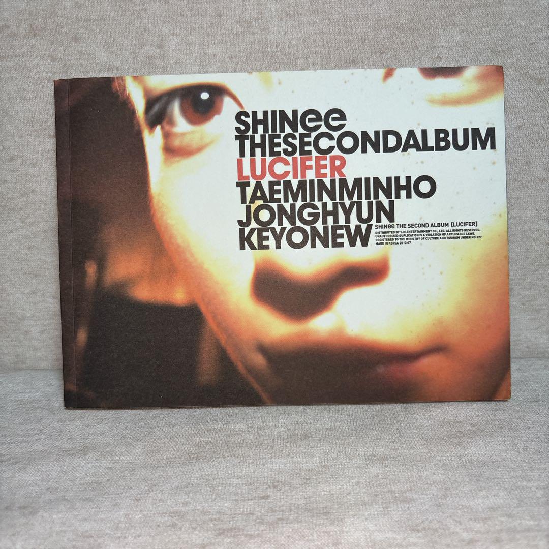 

[USED] SHINee THE SECOND ALBUM LUCIFER Korean Edition