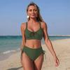 Women's Split  Bikini Swimsuit Sport Swimsuit