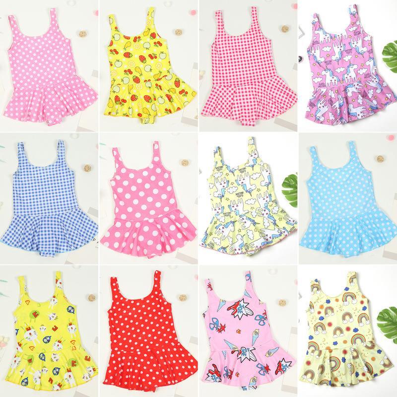

Adorable One-Piece Swimsuit for Women and Kids - Sweet Collection for Baby, Toddler, and Girls Size 55 [90-100CM, 20-30 lbs]