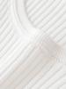 2026 European Spring Women's Asymmetrical Long Sleeve Knit Top