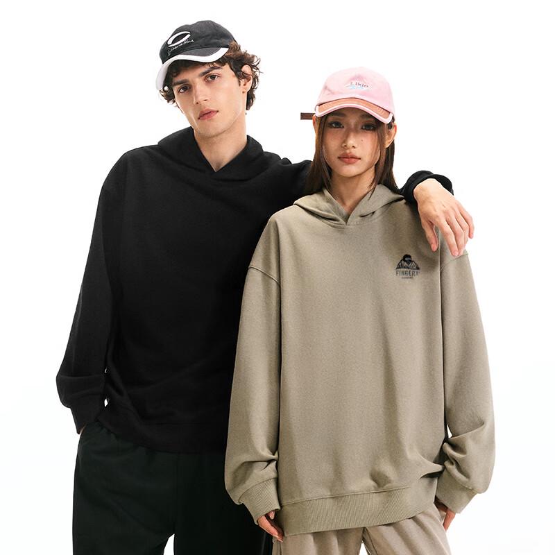 Fingercroxx Men's Japanese Casual Hooded Sweatshirt