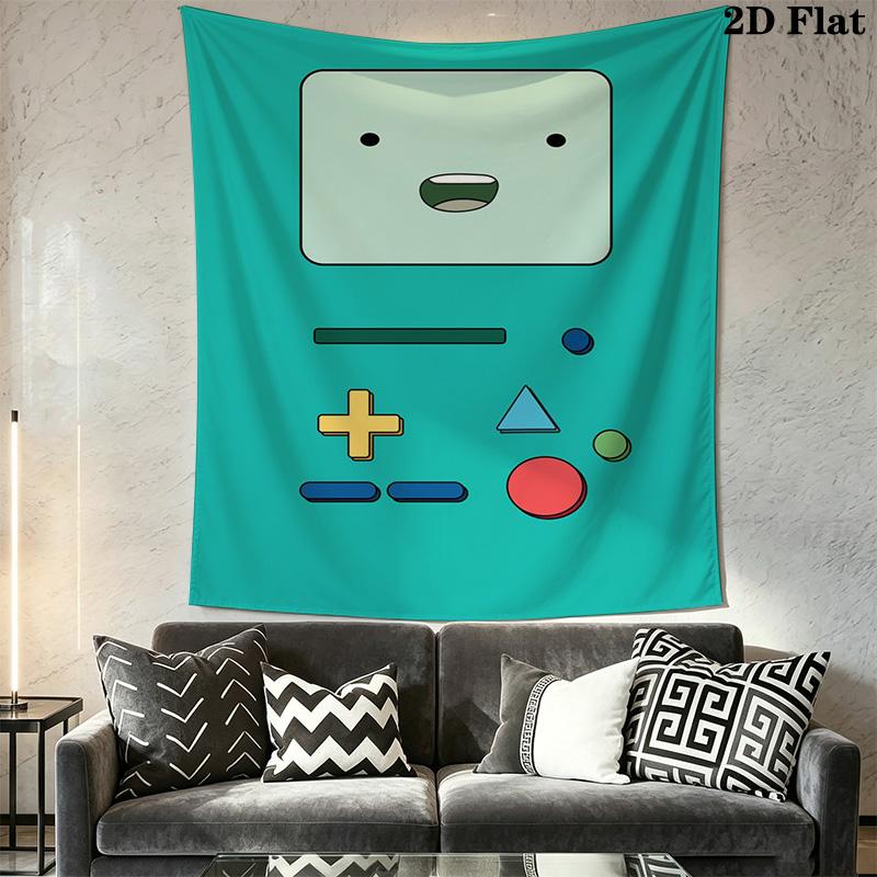 Adventure Time Game Console Pattern Home Decor Tapestry, Wall Hanging, Decorative RV Wall Cloth.MGT0918520