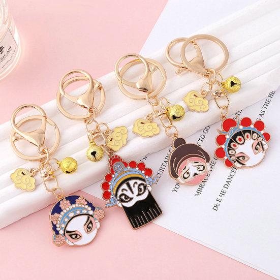 Breloc creativ Textura email ușoară Decorativ