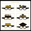 Theme Season Graduation Paper Glasses Event Decorations Photo Props Festive For