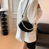 Shell Shaped Crossbody Bag Fashion Mini Shoulder Bag Womens Faux Pearl Chain Handbag ARI