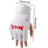 Professional Boxing Training Gloves Half Finger Leather Cushion for Adult Sanda Boxing UFC Training Sandbag Knuckles