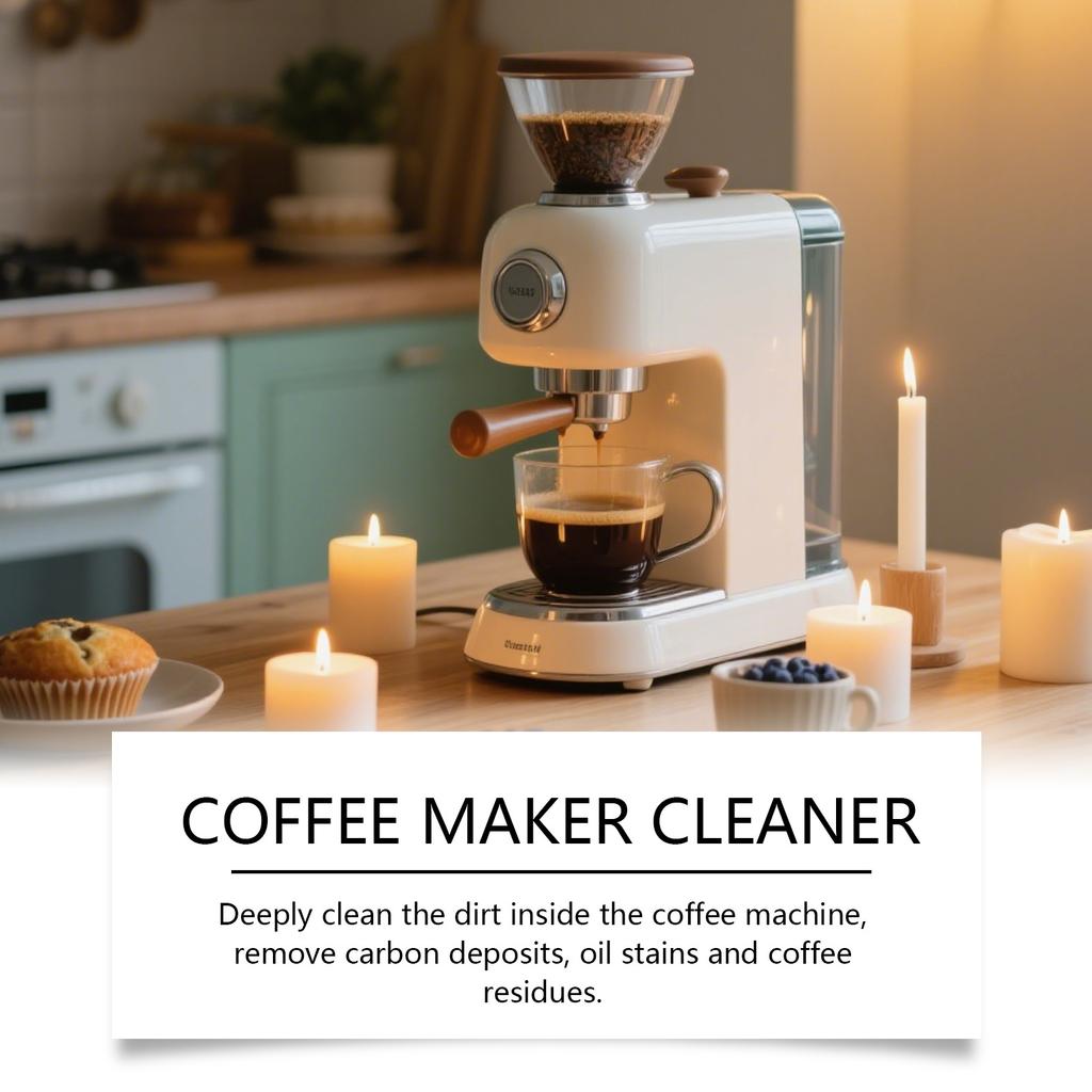 Coffee Machine Descaler Cleaner Tablets Coffee Machine Descaler,Coffee Maker Cleaner For All Single Use Coffee And Espressos Machines