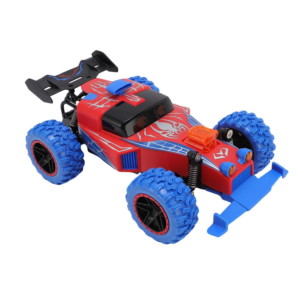 2.4G Kids RC Car, Off Road Remote Control Toy Car with LED Lights, High Speed All Terrain Electric Toy Vehicle for Boys