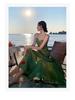 Sanya Seaside Vacation Ruffle Spaghetti Strap Mermaid Dress