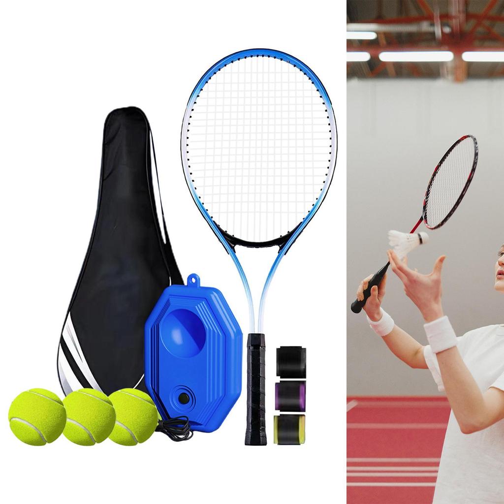 Tennis Train Rebound Ball Tennis Rebounder Set Practical Tool Solo Training Self Practice for Game Park Beginners Exercise