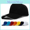 Pure Cotton Summer Baseball Cap Outdoor Breathable Solid Color Cap Duckbill