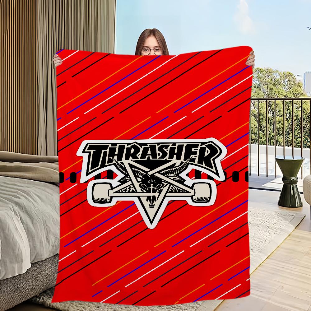 

TH-ThrasherES Luxury skicomfort warm Soft Baby blanket suitable Home Blanket Suitable for Home Office Daily Use Cover 30x40in