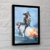 Star Wars: The Mandalorian AT-RT Framed Poster