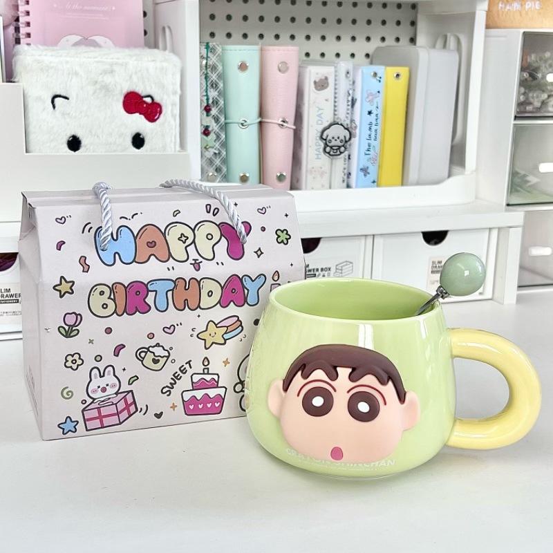 Kubek na wodę prezent na urodziny dla dziewczynki uroczy ceramiczny kubek biuro dom śniadanie filiżanka do kawy